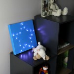 Cadre lumineux etoile led