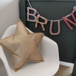 Coussin Etoile Numéro 74